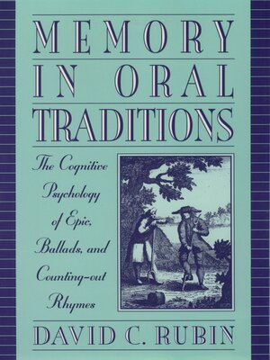 cover image of Memory in Oral Traditions